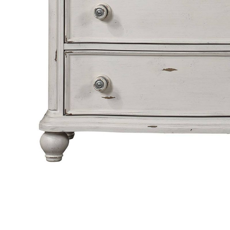 42&#34; Jaqueline Decorative Storage Drawer Antique White Finish - Acme Furniture, 4 of 9