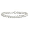 Black Bow Jewelry Sterling Silver 6mm Polished San Marco Chain Bracelet, 7.5 Inch - 3 of 4