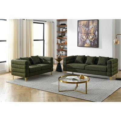 Cloud Couches,Lounge Sofa,Teddy Fabric Sectional Couch,Deep Sectional Sofa,Square Arm Couch-Cuddlewood