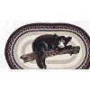 Earth Rugs Oval Patch Tread Baby Bear – 20"x30" Hand-Braided Natural Jute Woodland Accent - 3 of 3