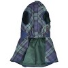 Parisian Pet 'Scottish Taffeta Dress Green/Blue Plaid' - Perfect Holiday Look for Dogs & Cats, Ideal for Christmas & Festivities - image 2 of 3