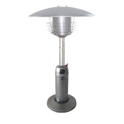 AZ Patio Heaters Table Top Patio Heater Hammered Silver