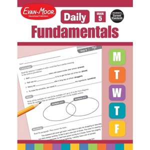 Daily Fundamentals, Grade 5 Teacher Edition - by  Evan-Moor Educational Publishers (Paperback) - 1 of 1