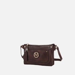 MKF Collection Elaina Multi Pocket Crossbody by Mia K - 1 of 4