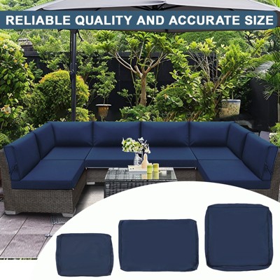 Outdoor Cushions for Patio Furniture Replacement, Patio Furniture Cushions, Deep Seat Patio Cushions