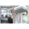 Towel Rack for Bathroom with Towel Bar,16in Bathroom Towel Holder for Bathroom Wall Mounted - 4 of 4