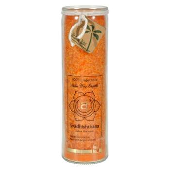 Aloha Bay Orange Love Unscented Chakra Jar Candle - 17 oz