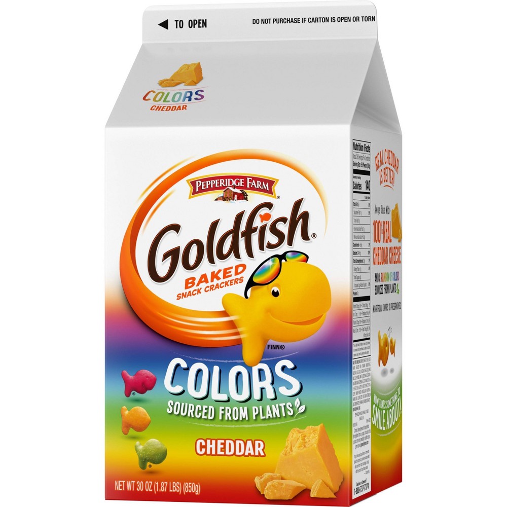 UPC 014100096566 product image for Pepperidge Farm Goldfish Colors Cheddar Crackers - 30oz | upcitemdb.com
