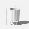 Veradek Demi Series Raised Demi Planter with Stand - 2 of 4