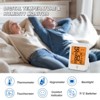 EAGLE PEAK Digital Hygrometer Indoor Thermometer Humidity Gauge with Temperature Humidity Monitor - 3 of 4