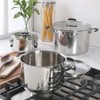 Oster Platinum Silverbolt 6 Piece Stackable Space-Saving Dutch Oven Sauce Pan Cookware Set - 2 of 4