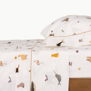 Gathre Menagerie Zoo Animals Sheet Set : Target