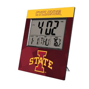 NCAA Big 12 Universities Color Block Wall Clock - 1 of 3