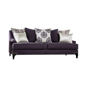 Jerica T Cushion Sofa Purple - HOMES: Inside + Out
