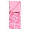 Wenzel Moose 40-50 Degree Youth Sleeping Bag - Pink - image 2 of 4