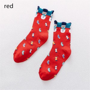 Cute Holiday Pattern Socks (Women's Sizes, Adult Medium) from the Sock Panda - Great for Christmas Time - 1 of 3