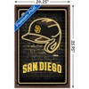 Trends International MLB San Diego Padres - Neon Helmet 23 Framed Wall Poster Prints - 3 of 4