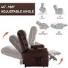 CAVINAS Dual Motor Power Lift Recliner Chair  for Adults, Upholstered Lounge Chair with Power-Remote, Heat Massage, Comfy Reading Chair - 4 of 4