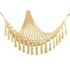 Aoibox Macrame Stuffed Animal Hammock with LED Light - Jumbo Plush Toy Organizer for Kids Room Decor - 2 of 4
