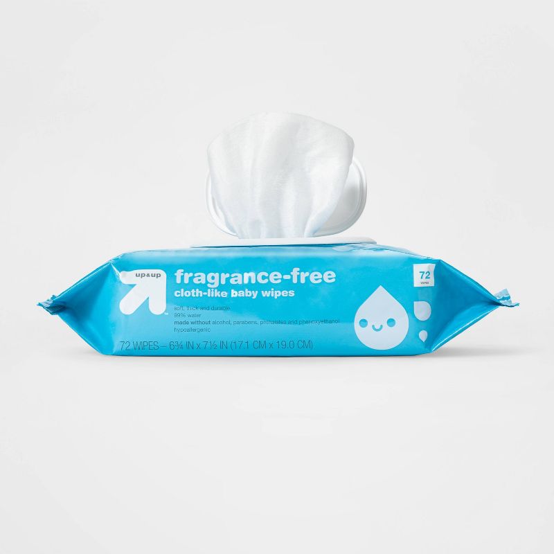 Fragrance-Free Baby Wipes - up & up™ (Select Count), 4 of 18