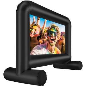 VEVOR Inflatable Movie Screen, 14 FT Inflatable Projector Screen for Outside with Blower and Carrying Bag, Oxford Fabric Blow Up Screen - 1 of 4