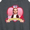 Women's - Wizard of Oz - Heart Dorothy Graphic Racerback Tank - 2 of 4