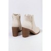 Women's Wo's Side Braid Python Booties - MIA - 3 of 4