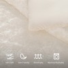 Juliette Luxe Comforter Set Velvet Lush with Soft Brushed Microfiber Reverse, Fluffy Comforter Bed Set, Matching Sham - 4 of 4