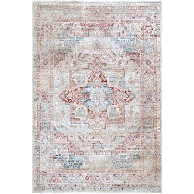 Nuloom Jayden Cardinal Medallion Indoor Area Rug, 4' x 6', Beige
