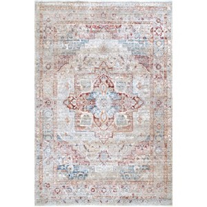 Nuloom Jayden Cardinal Medallion Indoor Area Rug, 4' x 6', Beige - 1 of 4