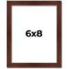 PosterPalooza | Photo Size Classic Modern Brown Frame - UV Acrylic, Foam Board Backing, Hanging Hardware - 2 of 4