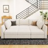 Belffin 9 Seats Chenille Modular Sectional Sofa Sleeper Couch with Storage for Living Room - 2 of 4