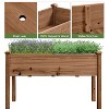 Yaheetech Fir Wood Garden Bed Planter Raised Bed - 4 of 4