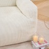 CAVINAS Comfy Fabric Foam Bean Bag Chair with Back Support,Soft Bean Bag Couch,Accent Chairs for Living Room - 4 of 4