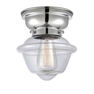 Oxford - 1 Light Flush Mount In Traditional Style-7.15 Inches Tall and 7.5 Inches Wide