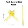 Unique Bargains Waterproof PP Material Reusable Convenient Pull Design Gift Wrap Bows - image 2 of 4