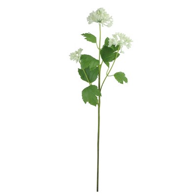 Northlight 30" White/Green Queen Ann Lace Floral Artificial Stemmed Spring Spray