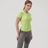 Anna-Kaci Women's Short Sleeve Performance Tee with Crew Neck and Slim Fit Stretch Fabric - 3 of 4