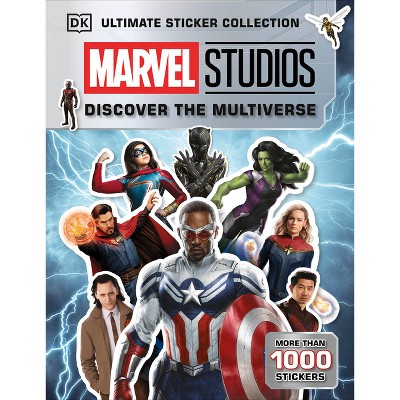 Marvel Studios Discover the Multiverse Ultimate Sticker Collection - by  DK (Paperback)