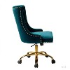 Lisa Computer Task Chair Swivel Height-adjustable Desk Chair with Tufted Back Mordern Office Chair | Karat Home - 3 of 4