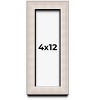 PosterPalooza | Panoramic Minimalist Shadow Box Silver Picture Frame - UV Acrylic, Backing, Hanging Hardware - 2 of 4