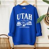 Simply Sage Market Women's Graphic Sweatshirt  Utah Forest Scene - 2 of 4