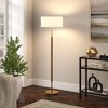 Hudson and Canal 2-Light Floor Lamp with Fabric Shade - 4 of 4