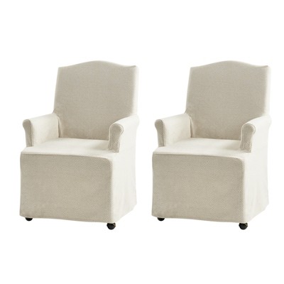 Arnold dining chair Set of 2 roll arms|ARTFUL LIVING DESIGN