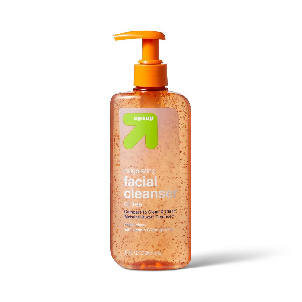 Up & Up Invigorating Facial Cleanser Oil Free 8 Ounce