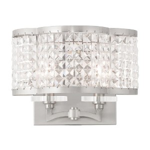 Livex Lighting Grammercy 2 - Light Wall Light in  Brushed Nickel - 1 of 1