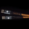 ToughTested® 6-Foot Braided USB-C® to USB-C® Cable in Black - image 2 of 4