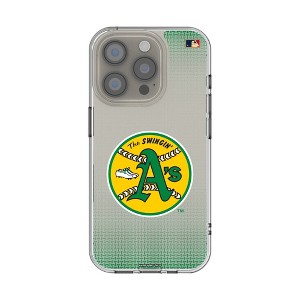 Keyscaper MLB Cooperstown West Teams Linen Clear Cell Phone Case for Apple iPhone - 1 of 4