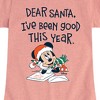 Girls' - Disney - I've Been Good Fitted Short Sleeve Graphic T-Shirt - image 2 of 4