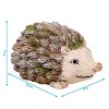 Sunnydaze Hazel the Hedgehog Statue - Indoor/Outdoor Decorative Figurine - 7" - 3 of 4